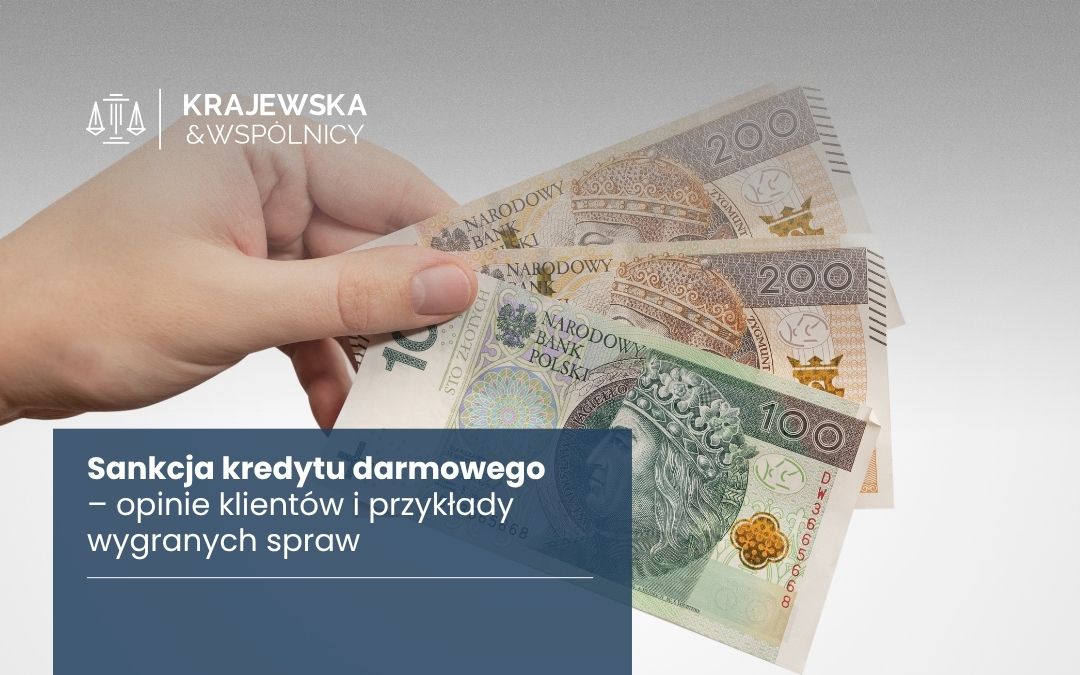 grafika pln gotówka temat artykułu Sankcja kredytu darmowego – opinie klientów i przykłady wygranych spraw